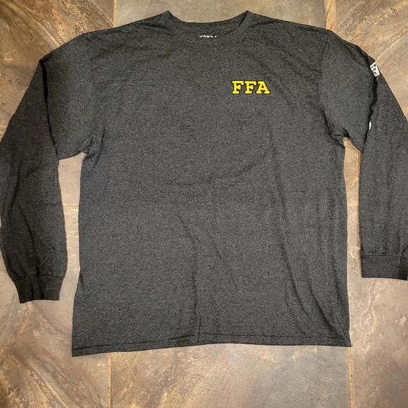 Men's Long Sleeve TSC Tractor Supply Company T-Shirt XL Dark Grey - Picture 3 of 7